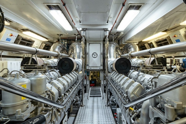 BLUE AZUR 130ft Overmarine Yacht For Sale