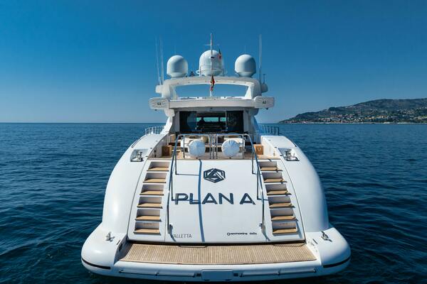 PLAN A 130ft Overmarine Yacht For Sale
