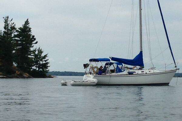 Photo of the 1973 Pearson 36 "Patriot"