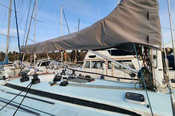 Photo of the 1985 Farr 50 "Great Expectations"