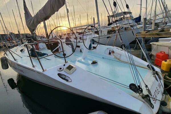 Photo of the 1985 Farr 50 "Great Expectations"