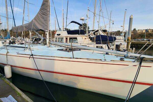 Photo of the 1985 Farr 50 "Great Expectations"