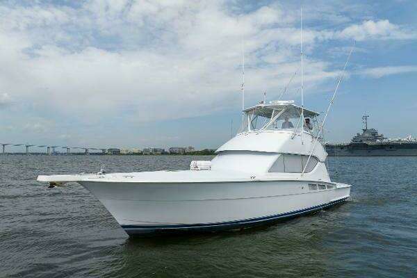 Photo of the 2002 Hatteras 50 Convertible "Tide Up II"