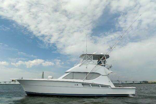 Photo of the 2002 Hatteras 50 Convertible "Tide Up II"