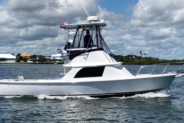 Photo of the 1976 Bertram Flybridge Cruiser "RAMPAGE"