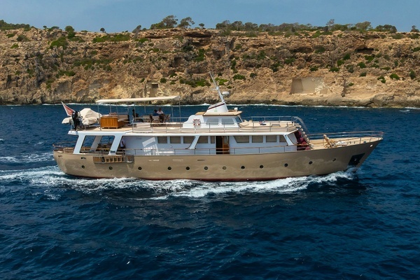 Photo of the 1975 Cantieri Di Lavagna Custom "BLACK PEPPER"