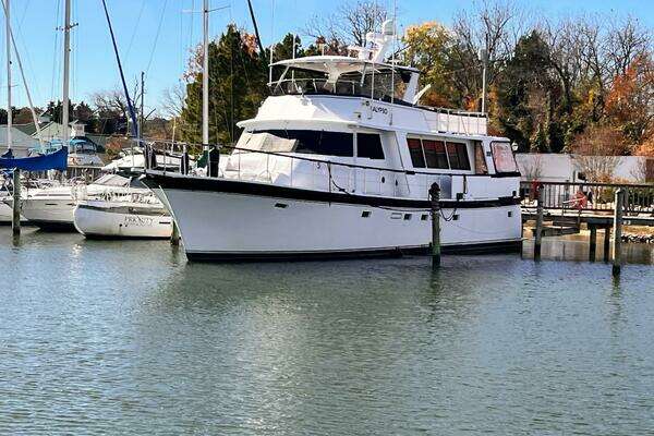 60-ft-Hartman-Palmer-1985-60 Flush Deck Motor Yacht-Calypso-Deltaville Virginia United States yacht for sale