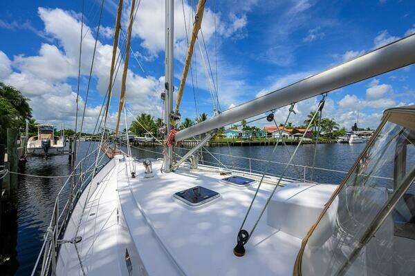 Photo of the 2013 Custom 46 Dennis Schreibert Schooner "Running On Empty"