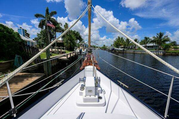 Photo of the 2013 Custom 46 Dennis Schreibert Schooner "Running On Empty"