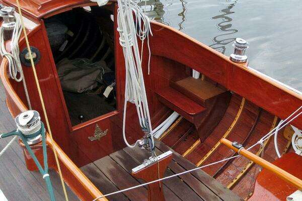 Photo of the 1941 Rotholman's Yard Knud Reimers sk22 "VINST"