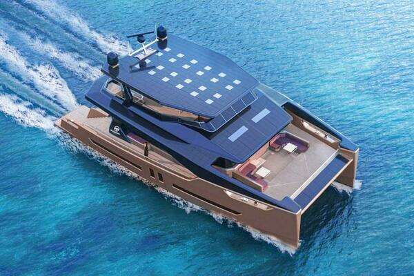 Photo of the 2026 Sunpower Yachts Alva Solar-E 90