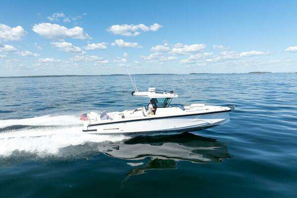 Photo of the 2025 Axopar CCX Center Console "Stock 42"