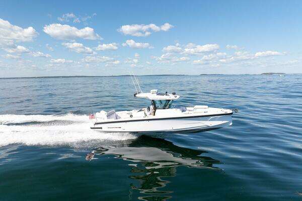 Photo of the 2025 Axopar CCX Center Console "Stock 42"