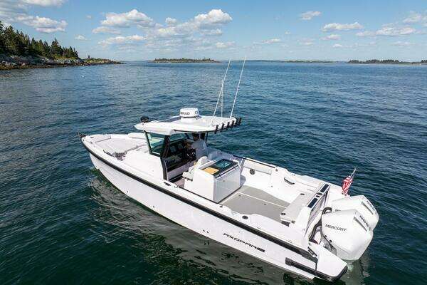 Photo of the 2025 Axopar CCX Center Console "Stock 42"