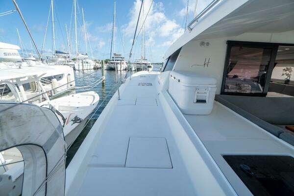 Photo of the 2020 Fountaine Pajot  "Hourglass"