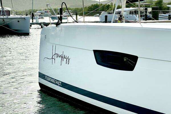 Photo of the 2020 Fountaine Pajot  "Hourglass"