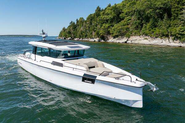 Photo of the 2025 Axopar Cross Cabin "Stock 2"