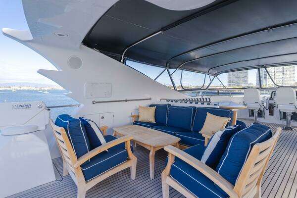 President Sterling Tri-Deck Yacht For Sale