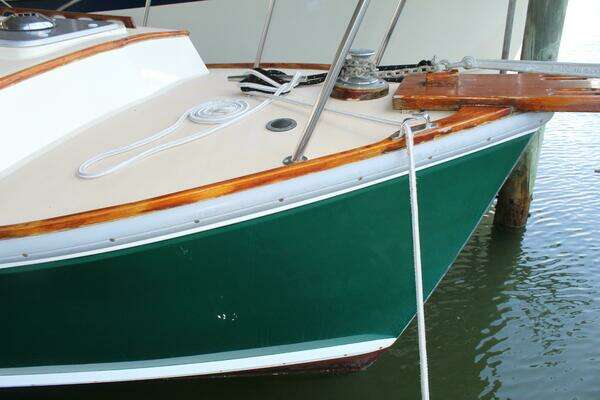 Photo of the 1989 Dyer Downeast "Salud"