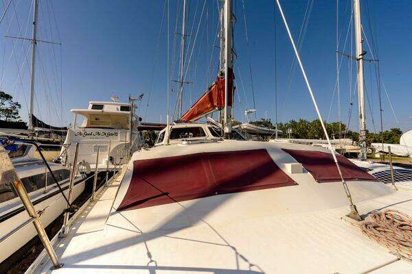 Photo of the 1994 Catalac 11 meter "Moonshine"