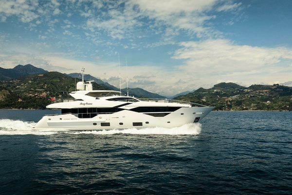 Photo of the 2018 Sunseeker Sunseeker 116 Yacht "MERCY OCEANS"