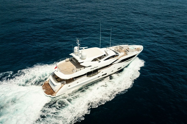 Photo of the 2018 Sunseeker Sunseeker 116 Yacht "MERCY OCEANS"