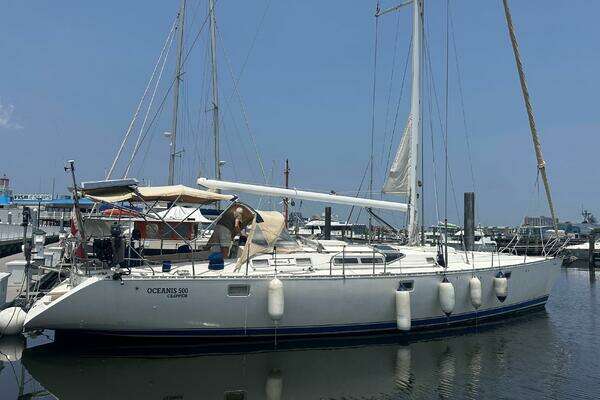 Photo of the 1990 Beneteau Oceanis 500 "Snowmane"
