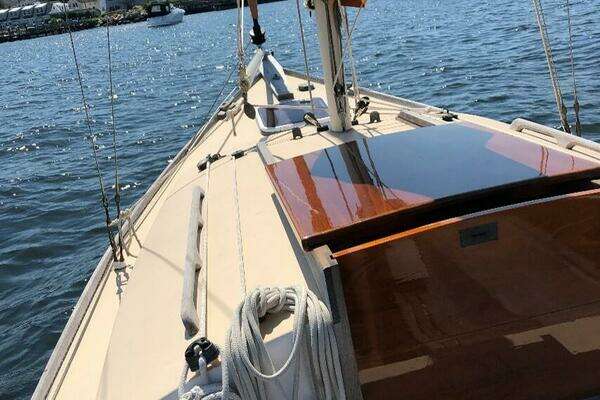 Photo of the 1973 Custom Menemsha 24 "TAM"