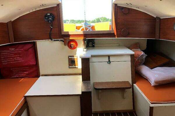 Photo of the 1973 Custom Menemsha 24 "TAM"