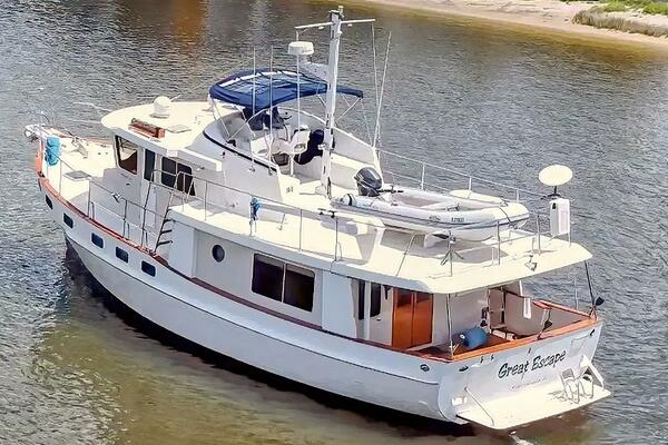 Great Escape 48ft Kadey Krogen Yacht For Sale