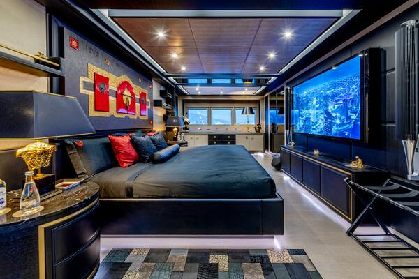 BLACK LEGEND 163ft Overmarine Yacht For Sale