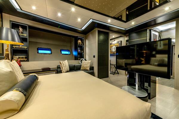 BLACK LEGEND 163ft Overmarine Yacht For Sale