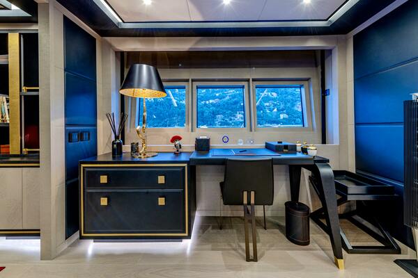 BLACK LEGEND 163ft Overmarine Yacht For Sale