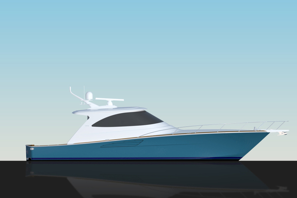 2023 Viking 54 Open Rendering