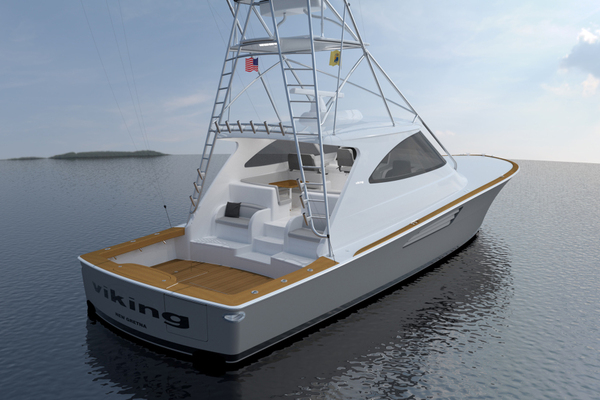 2023 Viking 54 Open Rendering
