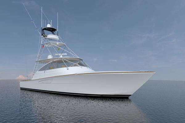 2023 Viking 54 Open Rendering