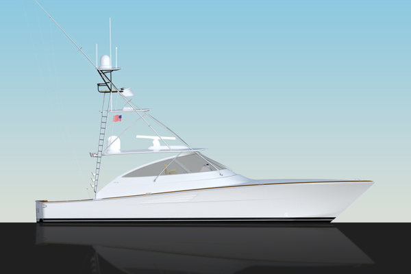 2023 Viking 54 Open Rendering