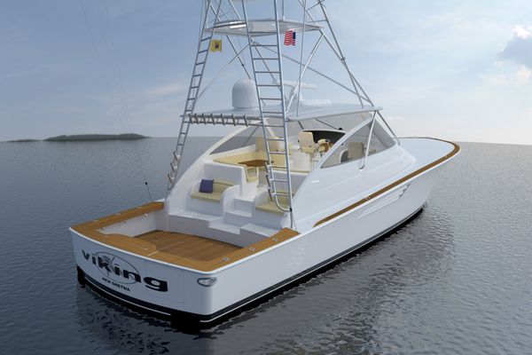 2023 Viking 54 Open Rendering