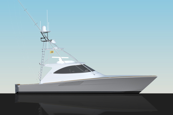 2023 Viking 54 Open Rendering