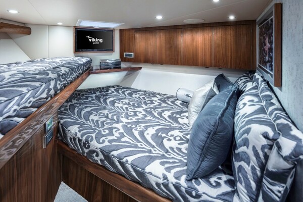 New 58 Viking Convertible Stateroom