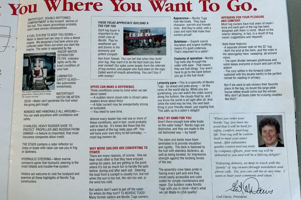 26ft Nordic Tugs Yacht For Sale