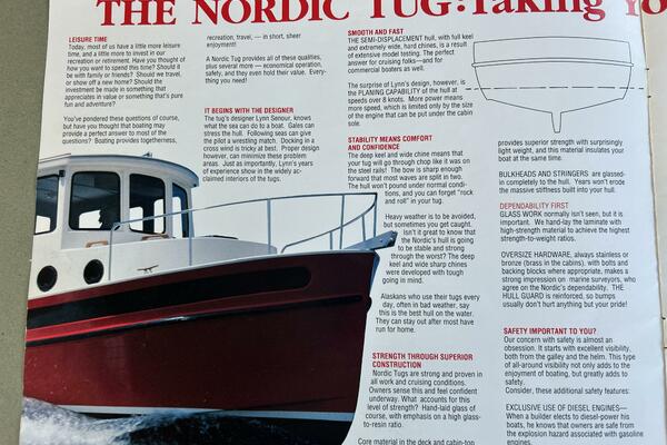 26ft Nordic Tugs Yacht For Sale