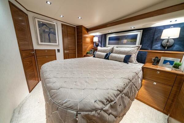 New 64 Viking Convertible Master Stateroom