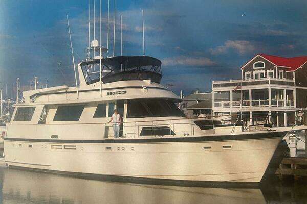 58-ft-Hatteras-1987-Flybridge-The Bottom Line-Wickford Rhode Island United States yacht for sale