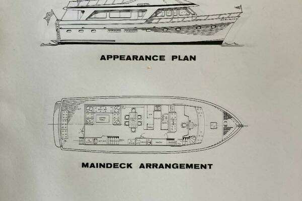 Photo of the 1983 Sea Ranger MKII Pilothouse Flybridge Trawler