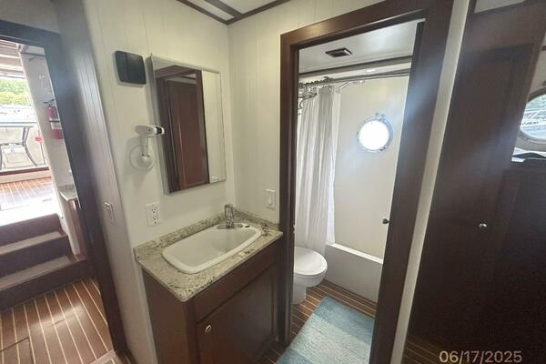 37' Great Harbour master stateroom port aft