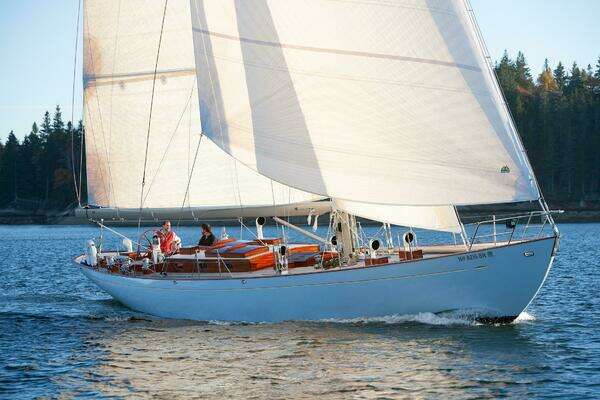 Brooklin Boat Yard Soarkman & Stephens Sloop Yacht For Sale