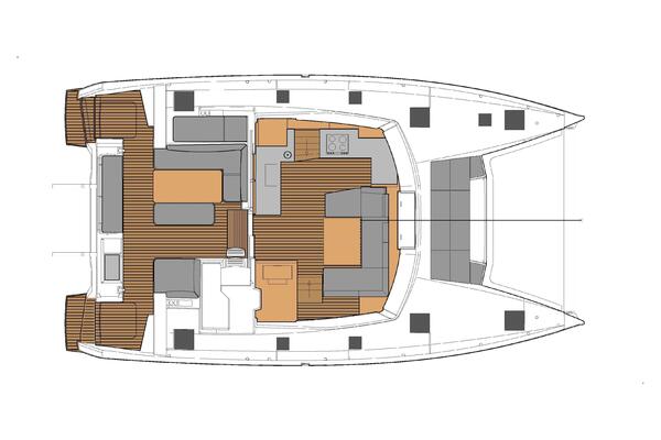 Pandora B 44ft Fountaine Pajot Yacht For Sale