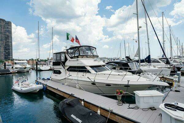 Photo of the 1991 Cruisers Yachts 3850 Aft Cabin "Bada Bing"