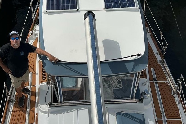 Photo of the 1980 Cheoy Lee Aft Cockpit "Liquid"